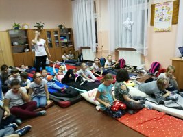 Przedświąteczny biwak klas czwartych 2018