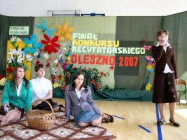 Konkurs powiatowy: Co fruwa... - rok 2007