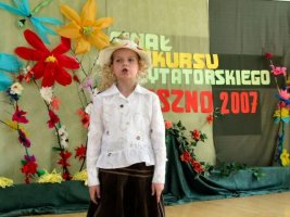Konkurs powiatowy: Co fruwa... - rok 2007