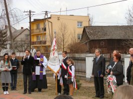 Posadzenie Dębu Pamięci - rok 2011