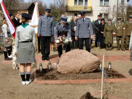 Posadzenie Dębu Pamięci - rok 2011