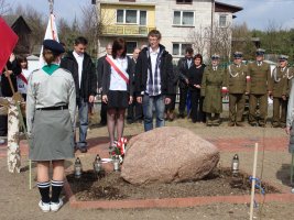 Posadzenie Dębu Pamięci - rok 2011