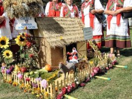 Gminne dożynki w Olesznie - rok 2005