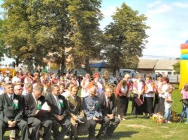 Gminne dożynki w Olesznie - rok 2005