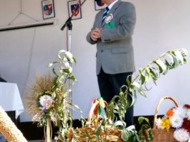 Gminne dożynki w Olesznie - rok 2005
