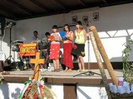 Gminne dożynki w Olesznie - rok 2005