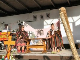 Gminne dożynki w Olesznie - rok 2005