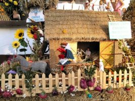 Gminne dożynki w Olesznie - rok 2005