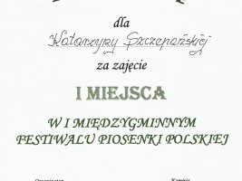 Rok szkolny 2012/2013
