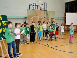 Dzień bez Przemocy w klasie czwartej 2012