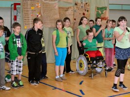Dzień bez Przemocy w klasie czwartej 2012