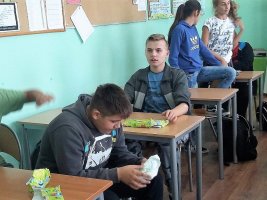 Dzień Chłopaka w klasie siódmej 2017
