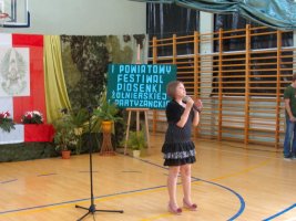 I Powiatowy Festiwal Piosenki Żołnierskiej i Partyzanckiej - rok 2012