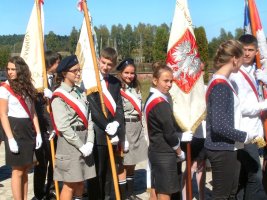 Uroczystość patriotyczna w Kajetanowie