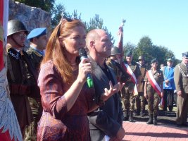 Uroczystość patriotyczna w Kajetanowie