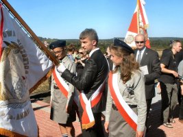 Uroczystość patriotyczna w Kajetanowie