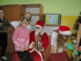 Mikołaj w klasie IV - rok 2011