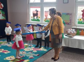 Pasowanie na przedszkolaka w grupie Krasnale - rok 2019