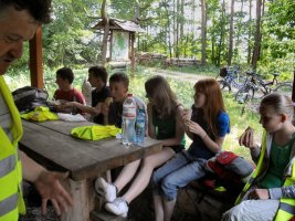 Rajd rowerowy na Skałkę Polską - rok 2011