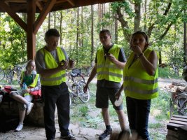 Rajd rowerowy na Skałkę Polską - rok 2011