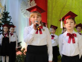Ślubowanie pierwszoklasistów - rok 2012