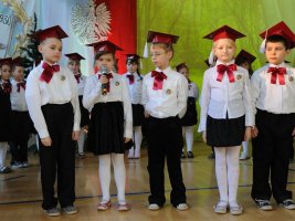 Ślubowanie pierwszoklasistów - rok 2012