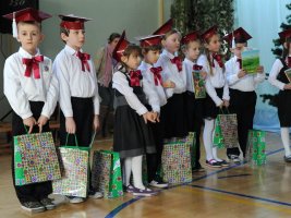 Ślubowanie pierwszoklasistów - rok 2012