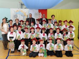 Ślubowanie pierwszoklasistów - rok 2012