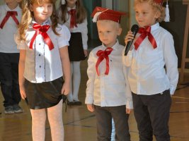 Ślubowanie pierwszoklasistów - rok 2015