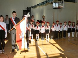 Ślubowanie pierwszoklasistów - rok 2015