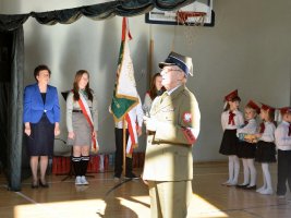 Ślubowanie pierwszoklasistów - rok 2015