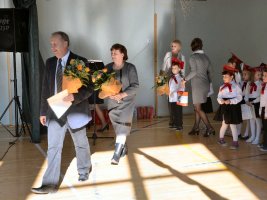 Ślubowanie pierwszoklasistów - rok 2015