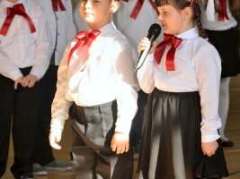 Ślubowanie pierwszoklasistów - rok 2015