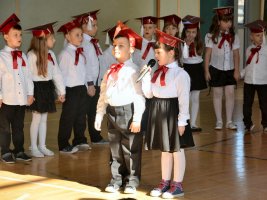 Ślubowanie pierwszoklasistów - rok 2015