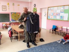 Spotkanie przedszkolaków z żołnierzem 2018