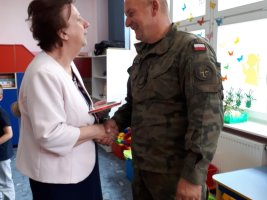 Spotkanie przedszkolaków z żołnierzem 2018