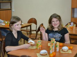 Zabawa choinkowa w klasie czwartej 2012