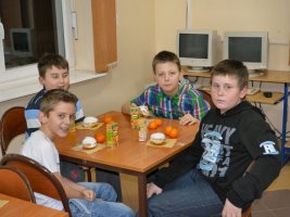 Zabawa choinkowa w klasie czwartej 2012