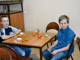 Zabawa choinkowa w klasie czwartej 2012