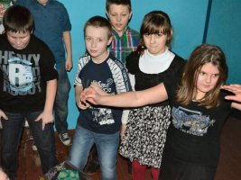 Zabawa choinkowa w klasie czwartej 2012