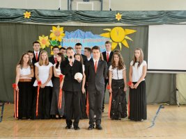 Pożegnanie szkoły - rok 2015