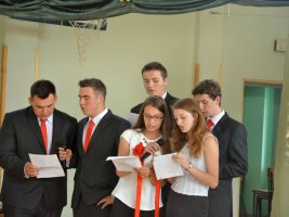 Pożegnanie szkoły - rok 2015