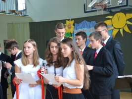Pożegnanie szkoły - rok 2015