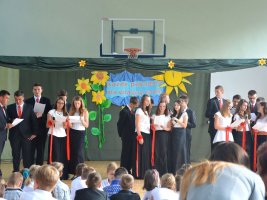 Pożegnanie szkoły - rok 2015