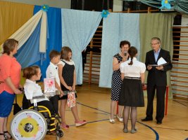 Zakończenie roku szkolnego w klasie czwartej 2012