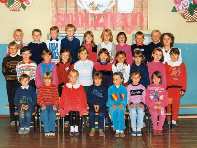 klasa IV z panią Krystyną Grabiec